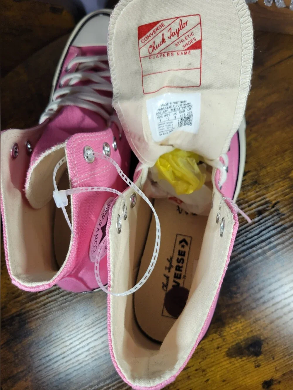 Converse Chuck 70 Taylor vintage style High Top Sneakers - Pink - Picture 6 of 14